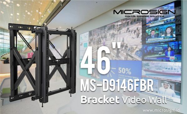 Bracket video wall 46"