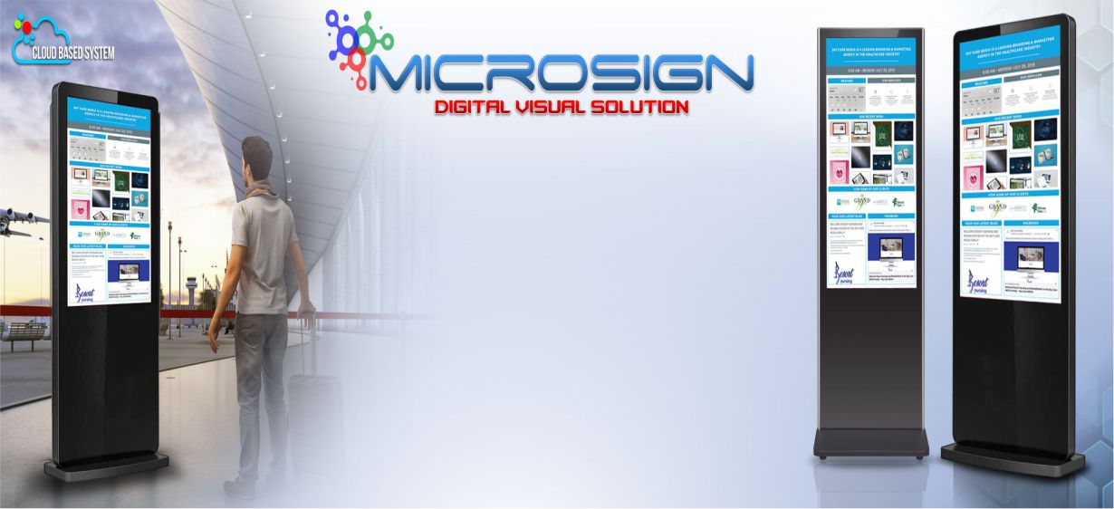 Microsign Banner Digital Signage Solution