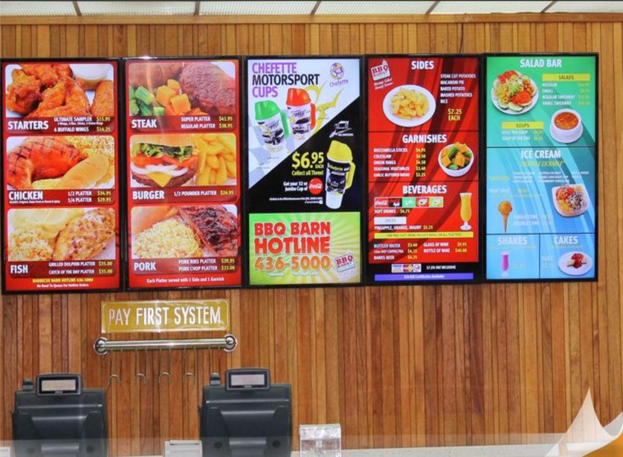 A digital signage advertising network is a collection of digital signs that display image, video, and motion-graphic advertising content to a given audience.