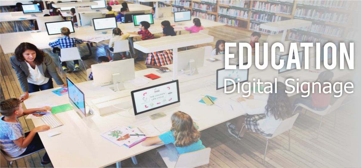 education digital signage solution