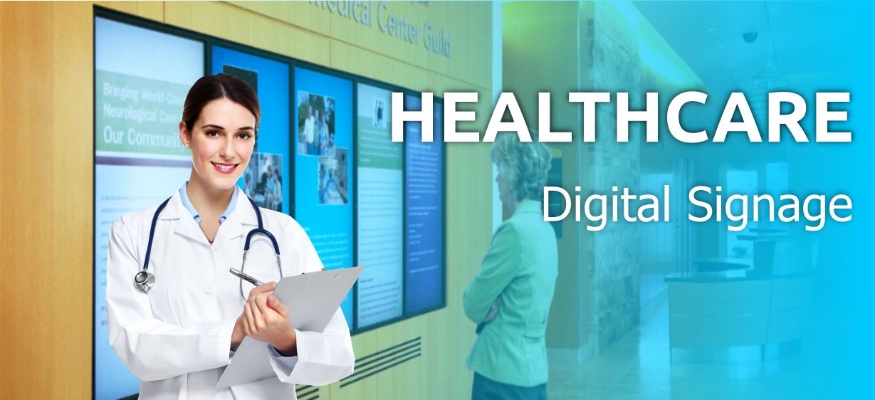 Microsign healthcare digital signage solution