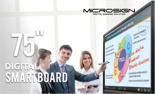 Microsign Smartboard 75 Inch
